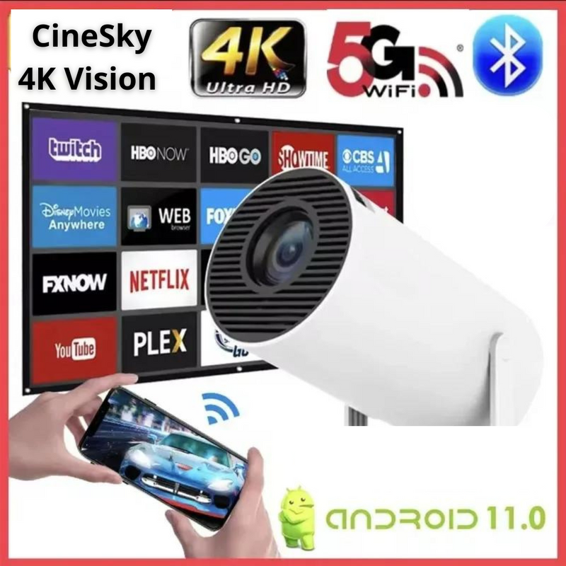 CineSky 4K Vision - Entretenimento Sem Limites